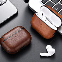 Thumbnail for Leather Hard Plastic Cover for AirPods Pro 2 Case for AirPods Pro2 Pro 2nd GEN Funda For AirPod 3 Pro 2023 Case Headphone Coque