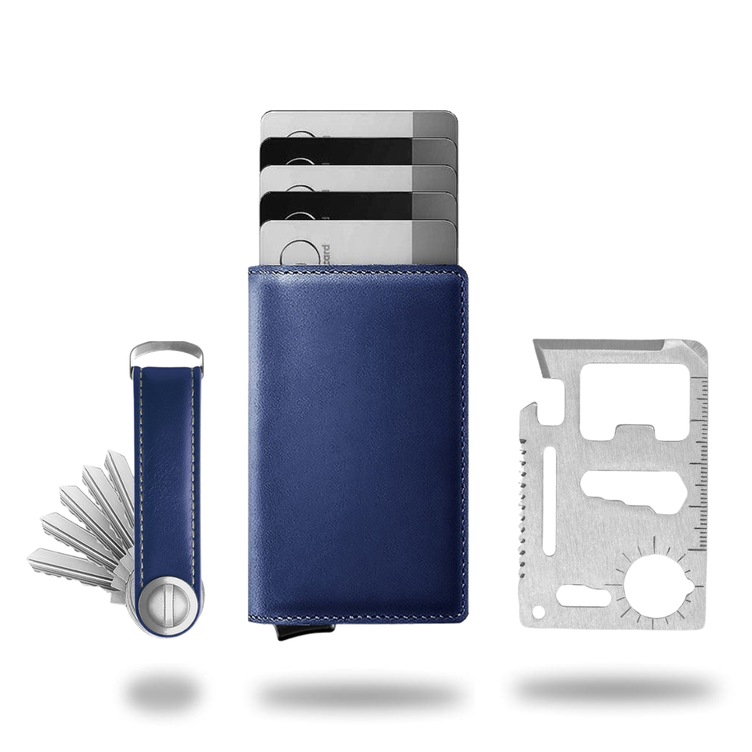 SLIDE WALLET BUNDLE (KEY & MULTI-TOOL CARD)