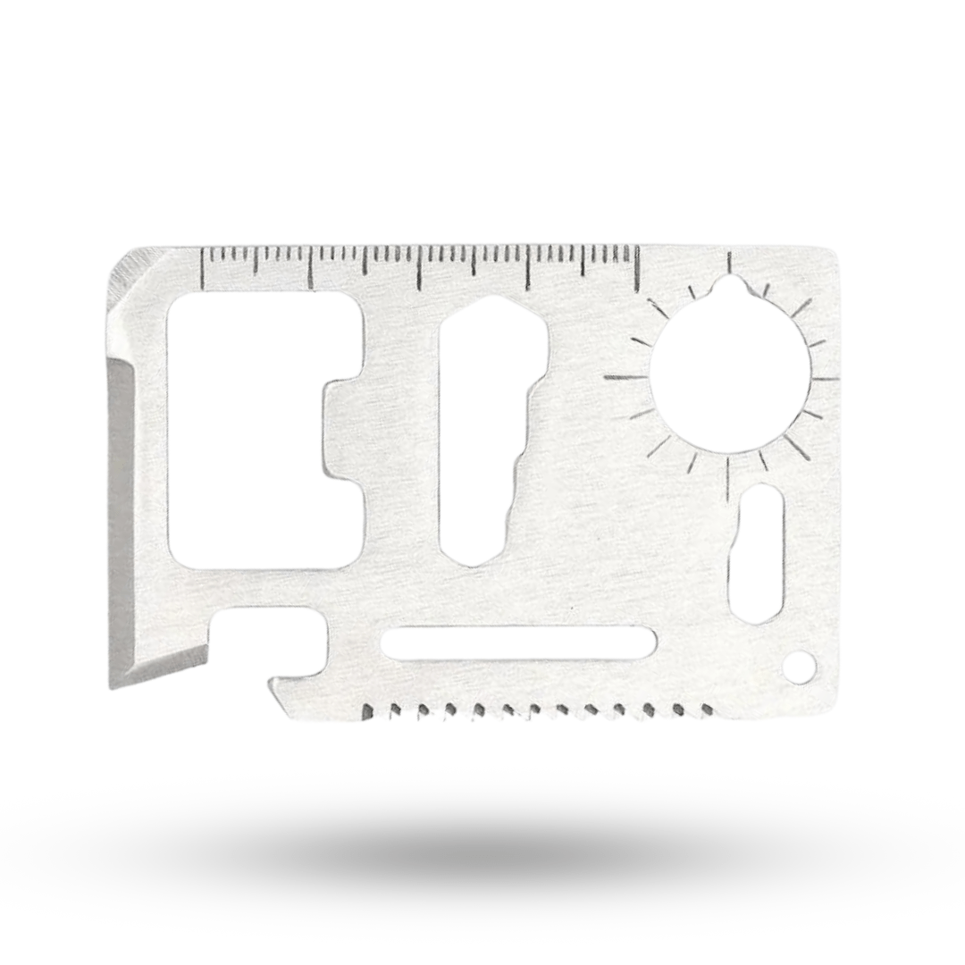 Multi-Tool Card - Military Steel